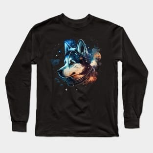 husky Long Sleeve T-Shirt